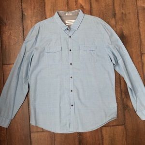 Calvin Klein long sleeve button down shirt